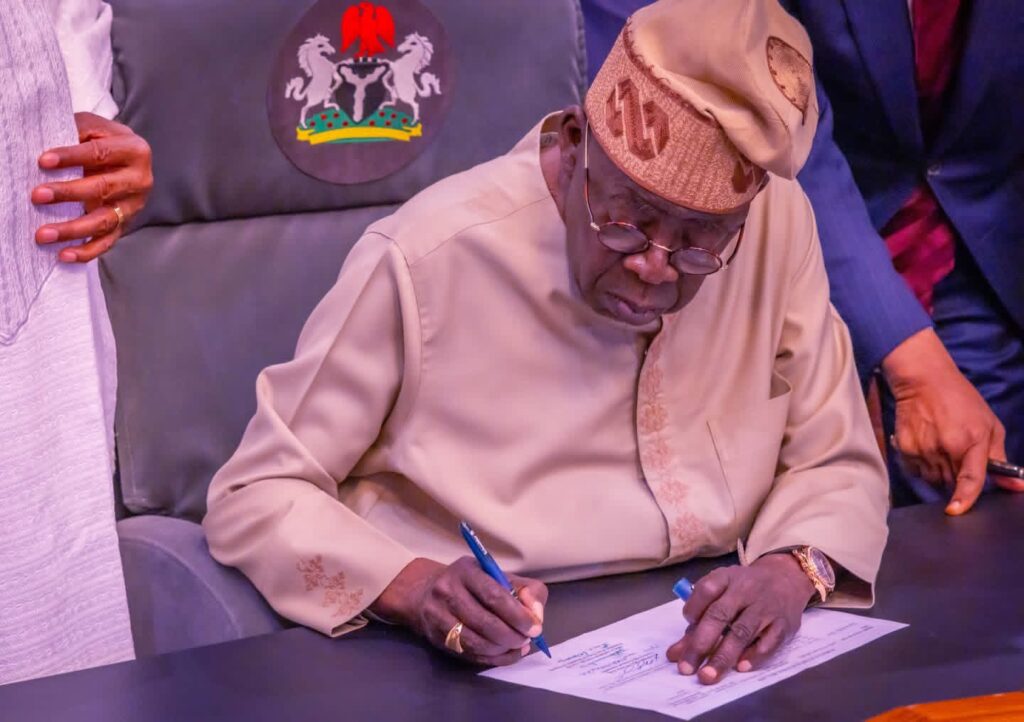 BREAKING: Tinubu Signs 2025 Budget Amendment Bill Into Law, Extends Implementation to December 31